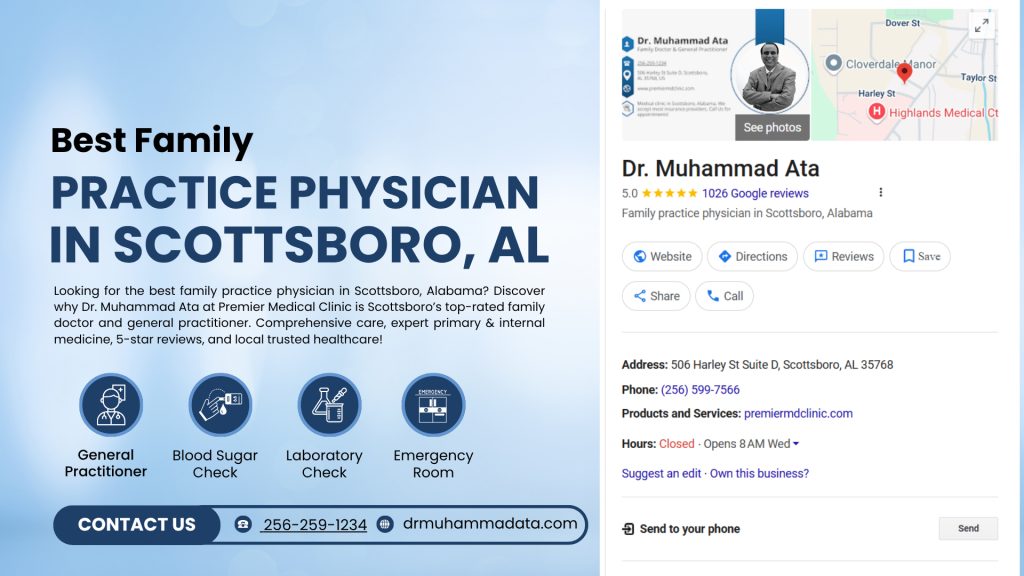 Best Family Practice Physician in Scottsboro, Alabama