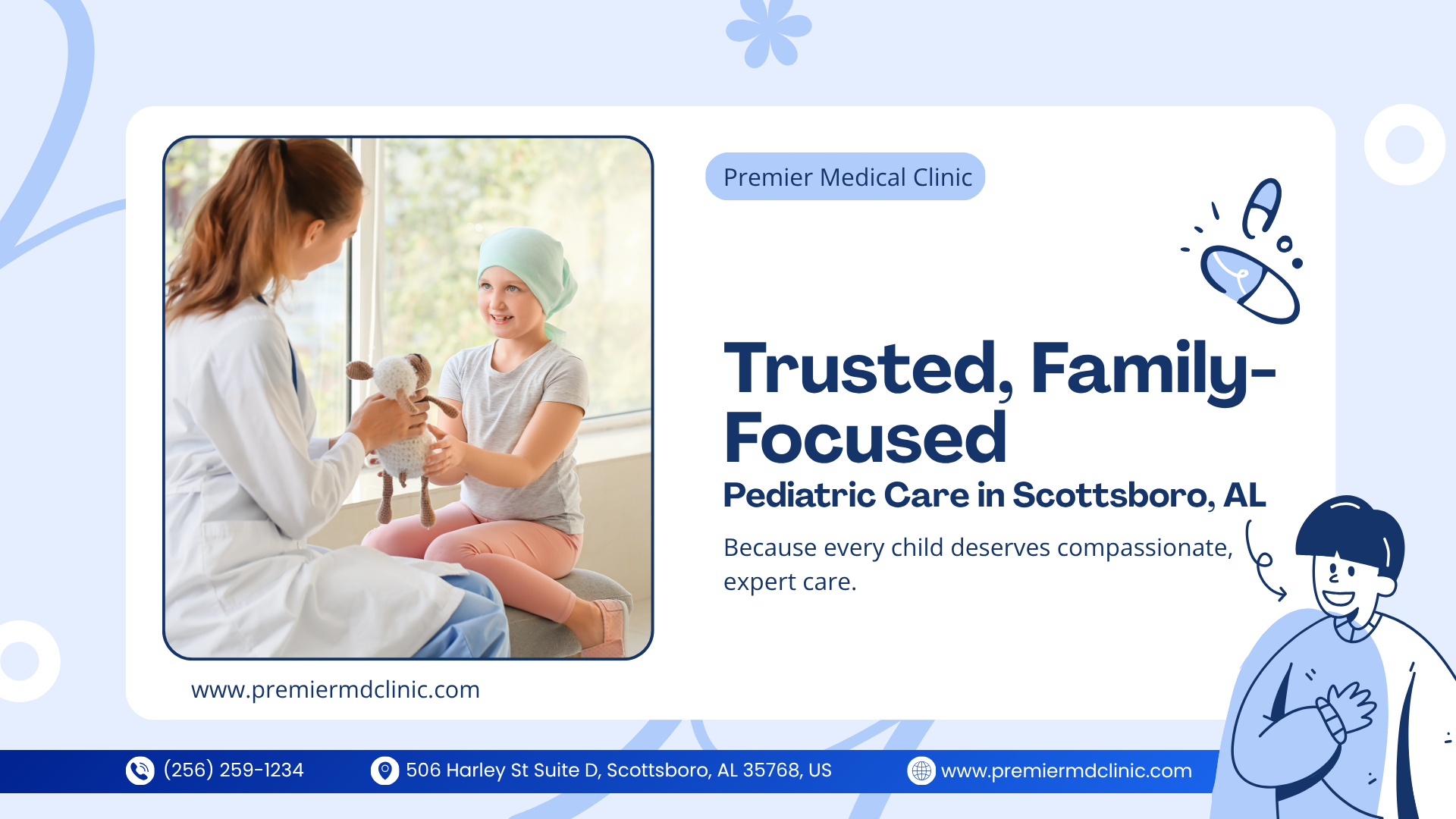Pediatric Care at Premier Medical Clinic in Scottsboro, Alabama